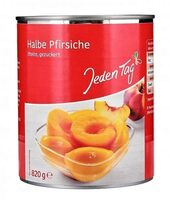 Halbe Pfirsiche