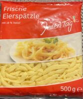Eierspätzle frisch, mit 18 % Ei