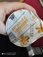 Tip Fettarmer Joghurt Vanille