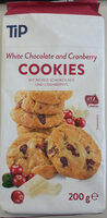 White Chocolate and Cranberry COOKIES