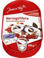 Heringsfilet Feinschmeckerplatte