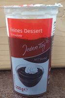 Feines Dessert Schokolade