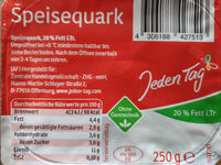 Speisequark