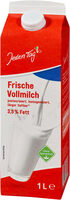 Frische Vollmilch