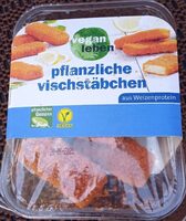Pflanzliche vischstäbchen