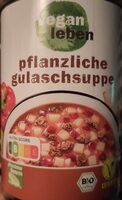 Pflanzliche gulaschsuppe