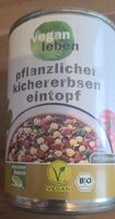 Pflanzlicher Kichererbseneintopf
