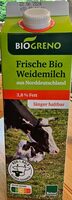 Frische Bio-Vollmilch