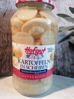 Kartoffeln in Scheiben, küchenfertig gekocht