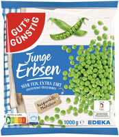 Junge Erbsen