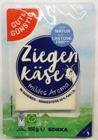 Ziegenkäse in Scheiben, mind. 50 % Fett i.Tr.