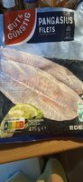 Pangasiuefillets, ohne Haut, praktisch grätenfrei, glasiert, tiefgefroren,