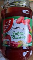 Erdbeer Rhabarber Konfitüre