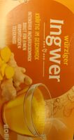 Würziger Ingwer Tee