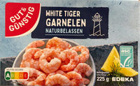 White Tiger Garnelen naturbelassen