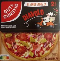 Steinofenpizza Diavolo