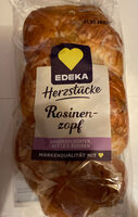 Edeka Herzstücke Rosinenzopf