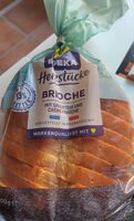 Brioche geschnitten