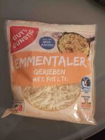 Emmentaler gerieben 45% Fett i. Tr.