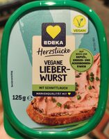 Vegane Lieberwurst mit Schnittlauch