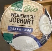 Weidemilch Joghurt 3,8 %