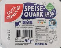 Speisequark, 40% Fett i.Tr.