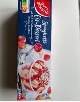 Spaghetti Eis-Dessert