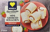 Mini Erdbeerröllchen