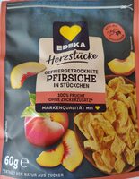 Gefriertgetrocknete Pfirsiche