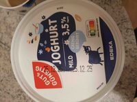 Joghurt, mild, 3,5% Fett