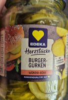 Herzstücke Burgergurken Würzig-Süß