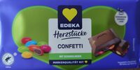 Herzstück Confetti mi Schokolinsen