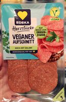 Veganer Aufschnitt Salami