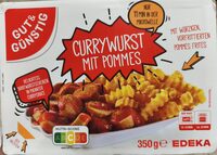 Currywurst mit Pommes