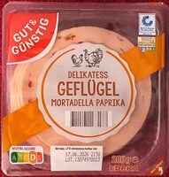 Geflügel Mortadella Paprika
