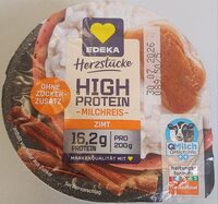High Protein Milchreis Zimt