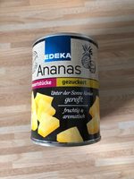 Ananas gezuckert