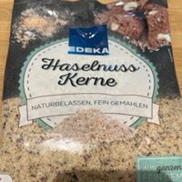 EDEKA Haselnusskerne leicht geröstet und fein gehackt 200g 2.40€  1kg 36.40€