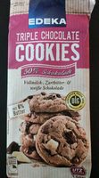 Triple chocolate cookies