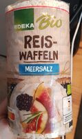 Edeka Bio Reiswaffeln mit Meersalz, Reiswaffeln
