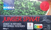 Junger Spinat