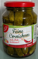 Feine Cornichons mit Chili