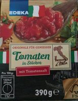 Tomaten in Stücken Tetrapack