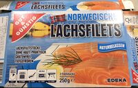 Norwegische Lachsfilets naturbelassen