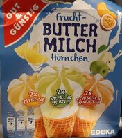 Frucht-Buttermilch Hörnchen