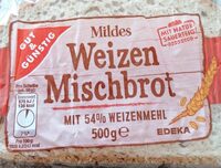 Mildes Weizen Mischbrot
