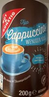 Getränkepulver Typ Cappuccino (weniger süß)