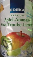 Edeka Premium Apfel-ananas-kiwi-traube-limetten Direkt Gepresst