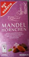 Gut & Günstig Mandelhörnchen 4311501487624 Marzipangebäck mit Zartbitterschokolade und Mandelbestreuung