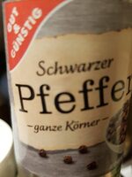 Schwarzer Pfeffer, ganze Körner